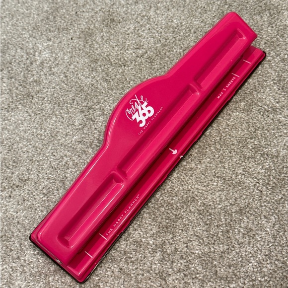Create 365 The Happy Planner 11 Hole Big Paper Punch in Hot Pink - Picture 1 of 6